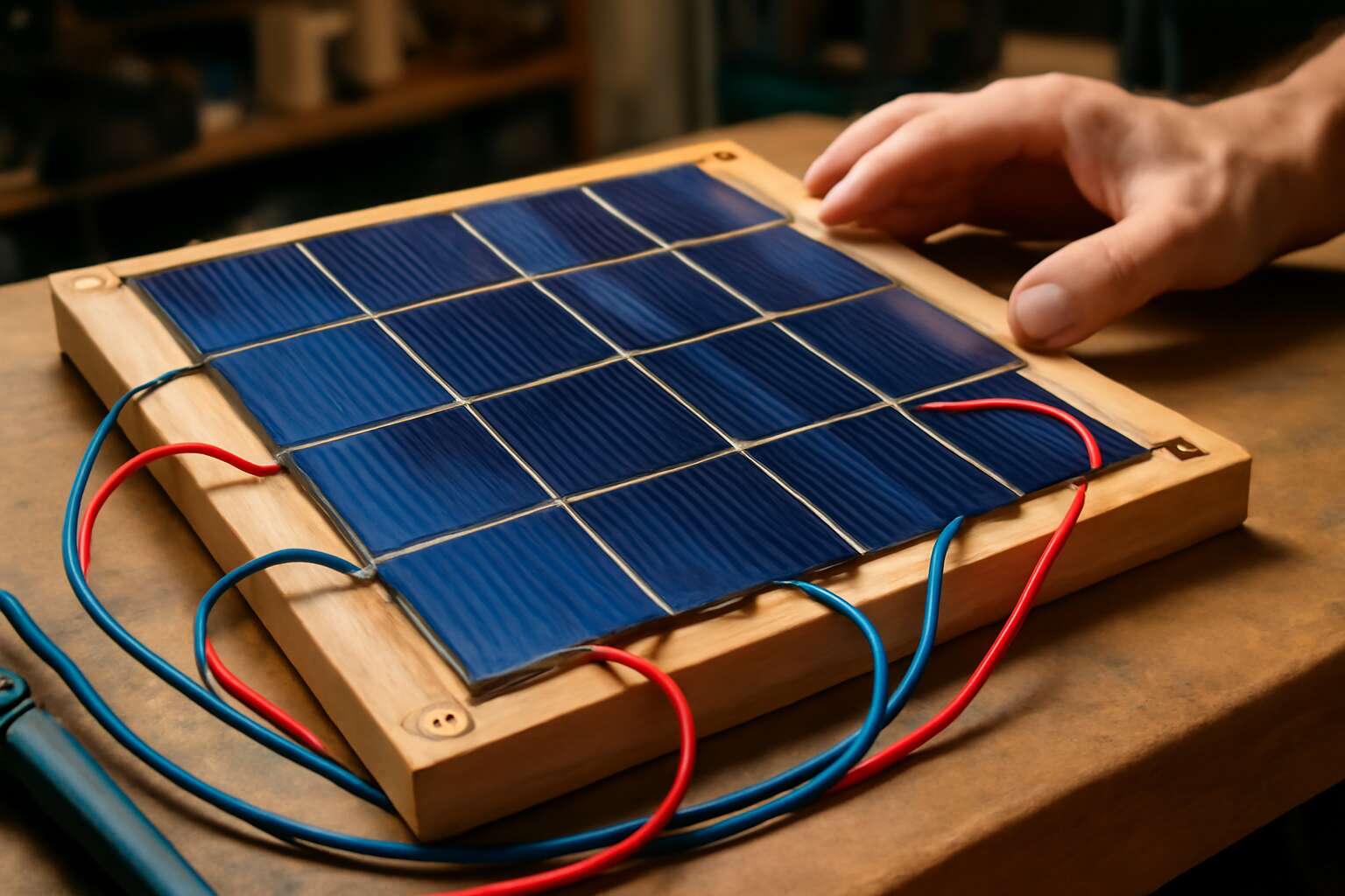 how to make a solar panel