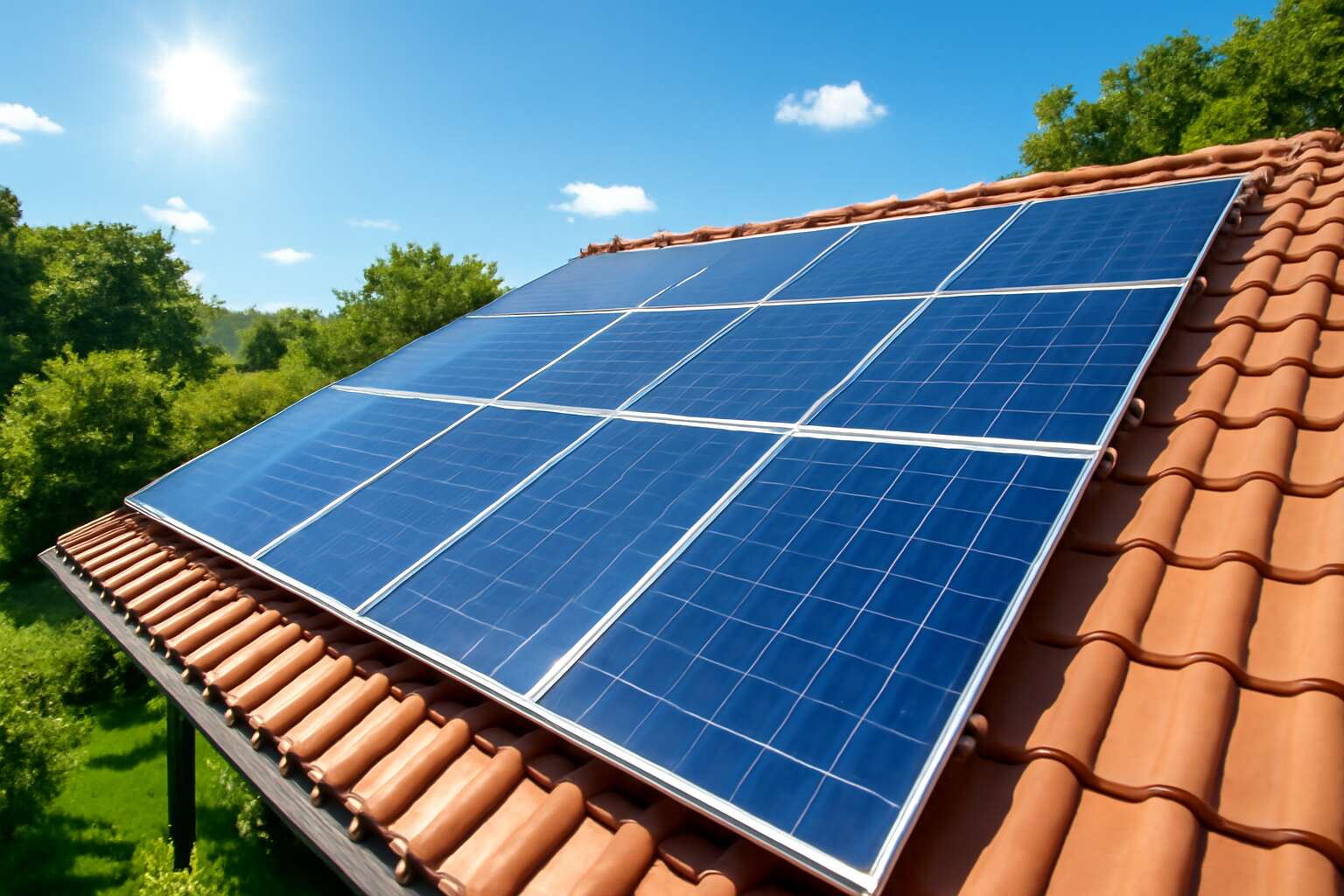 solar panel for energy