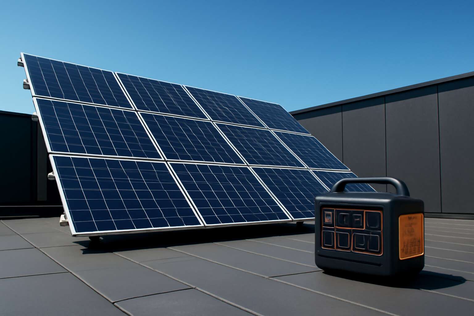 solar panel vs generator