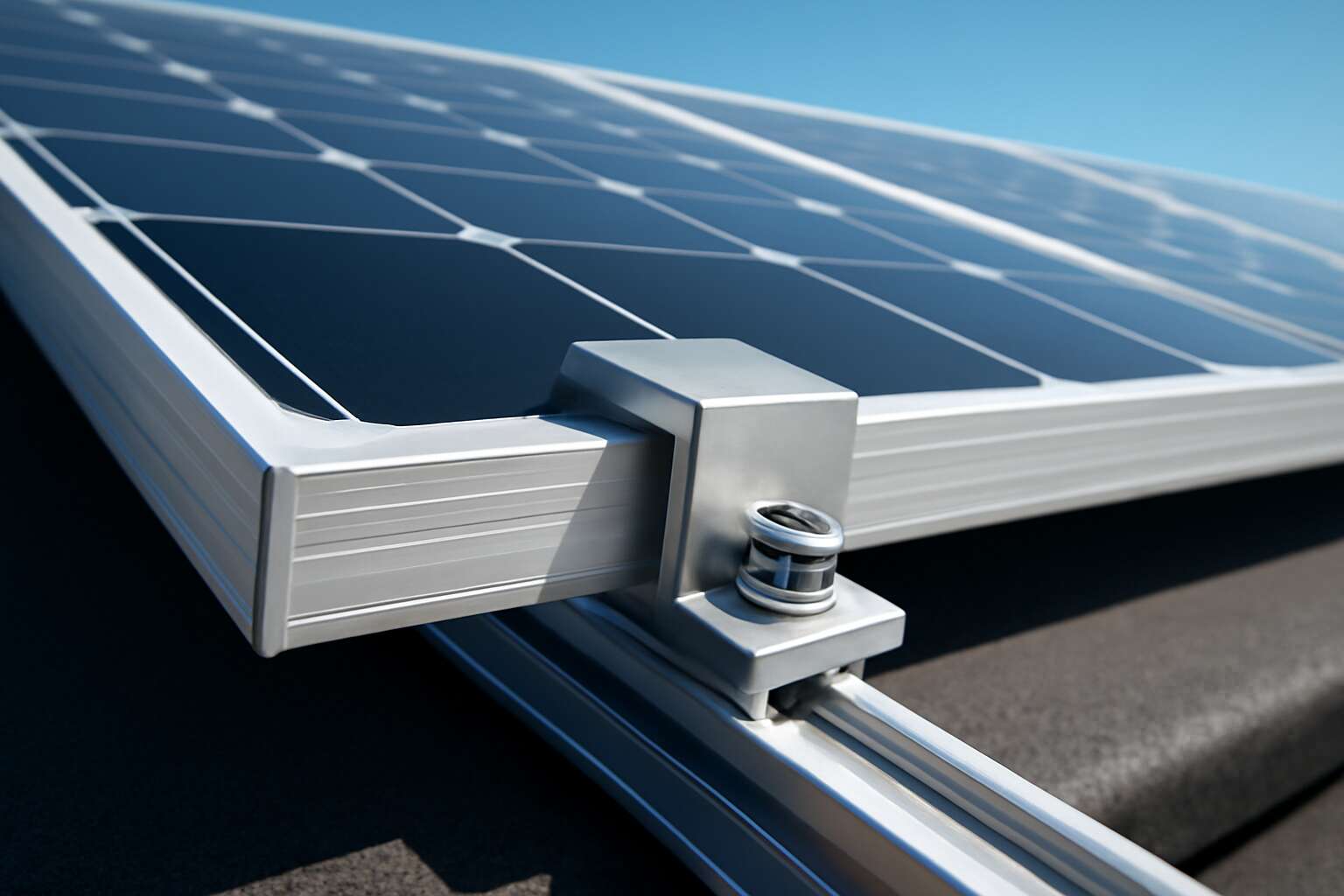 solar panel end clamps