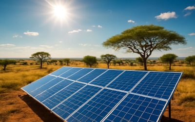 Harnessing the Sun: How a Solar Panel in Africa is Powering a Brighter Future