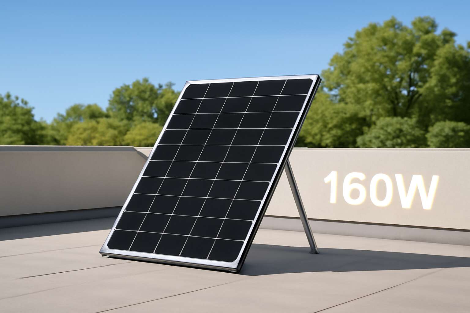 160w solar panel price