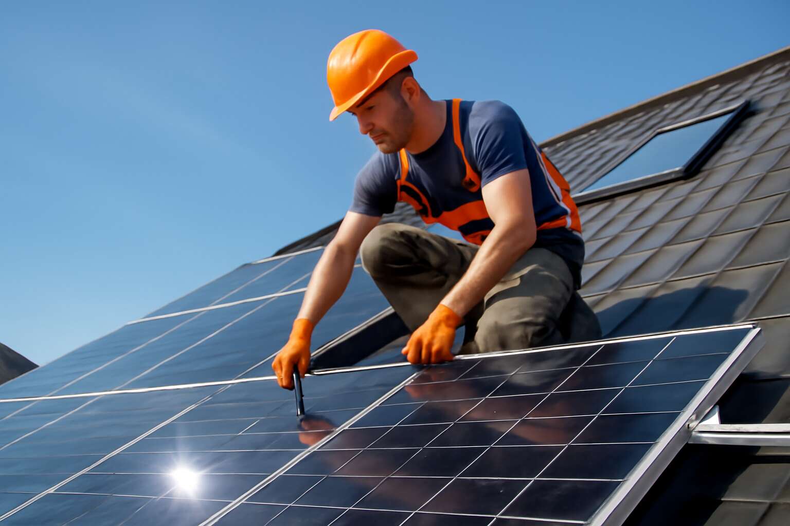 solar panel kit installation