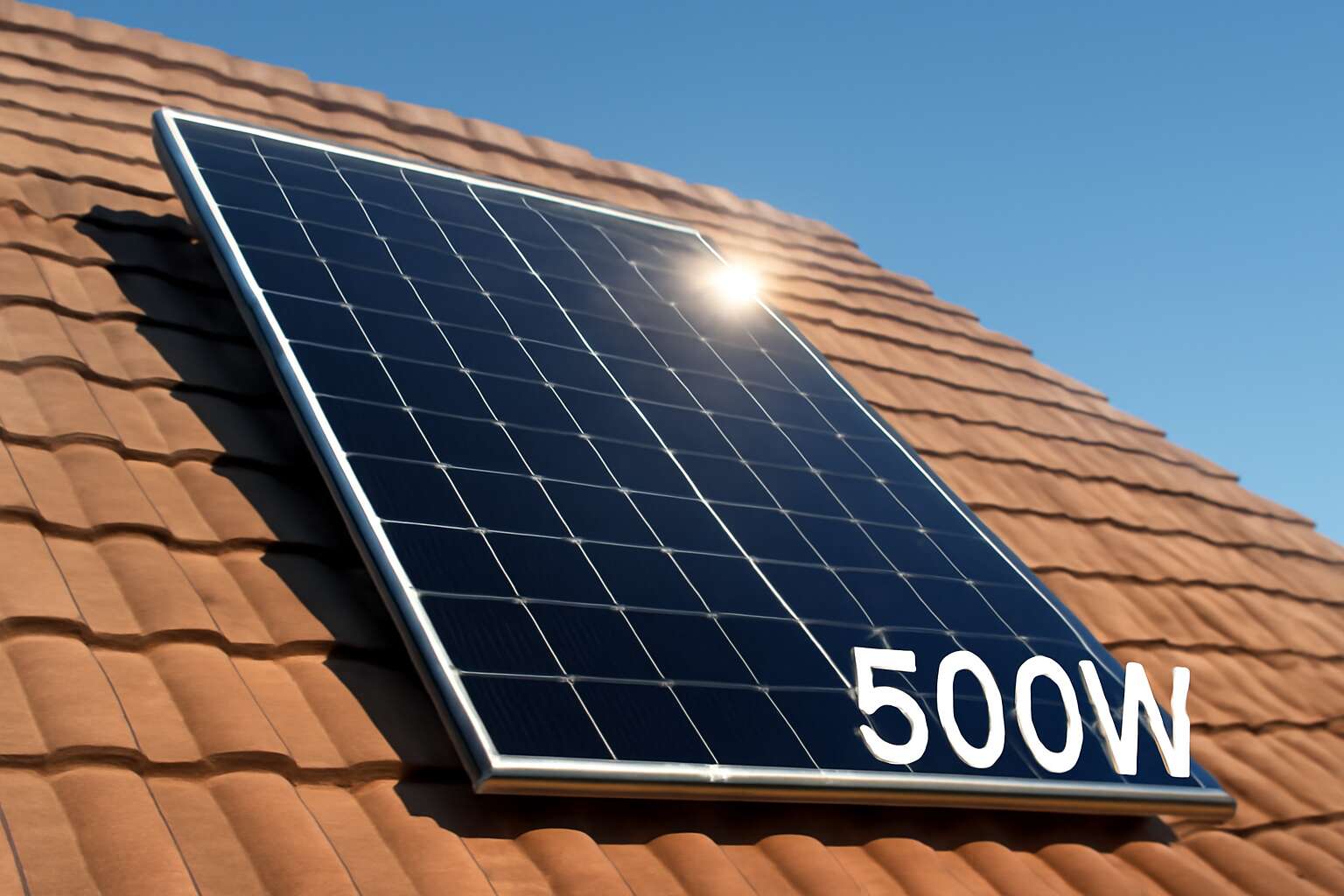 solar panel 500w price
