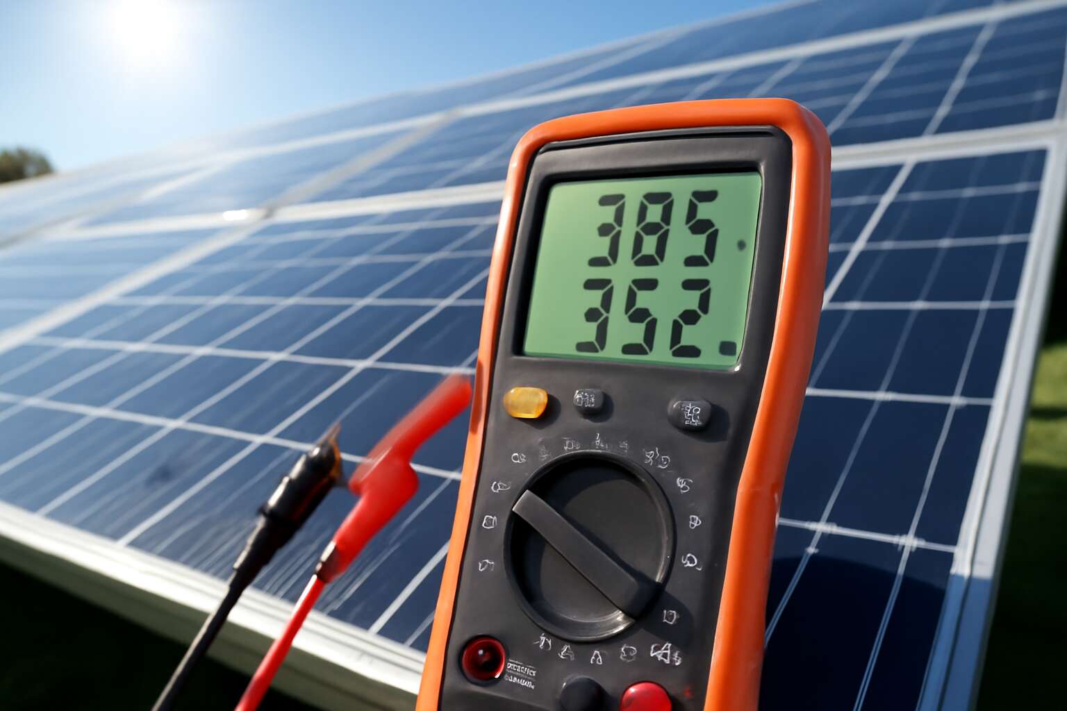 solar panel multimeter