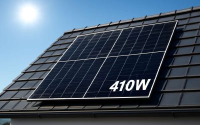 Maximize Your Solar Power with the Efficient 410W Solar Panel for Ultimate Energy Savings