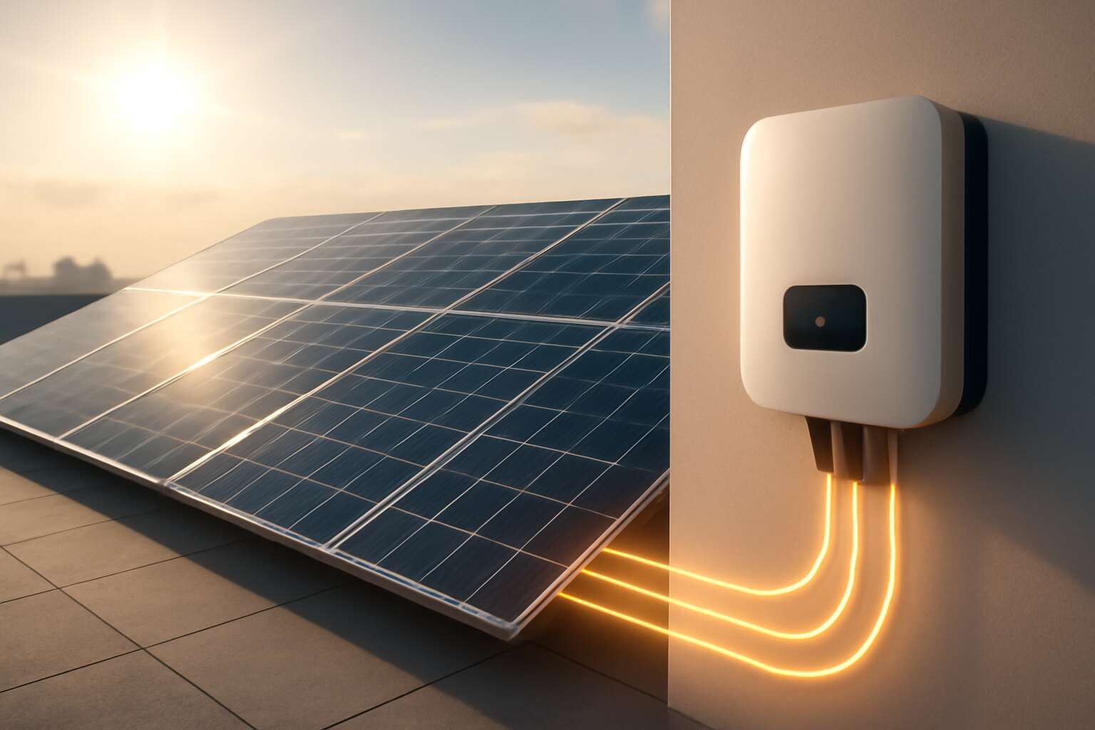 solar panel vs inverter