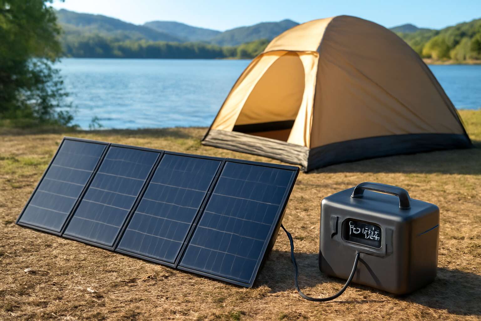 solar panel for camping