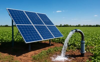 Power your garden with a solar panel water pump for eco-friendly irrigation.