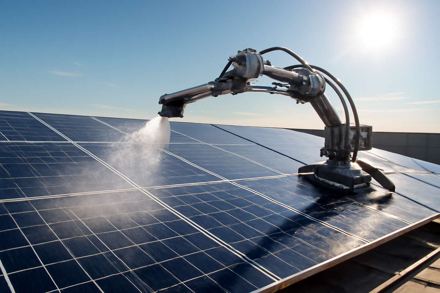 solar panel washing equipment