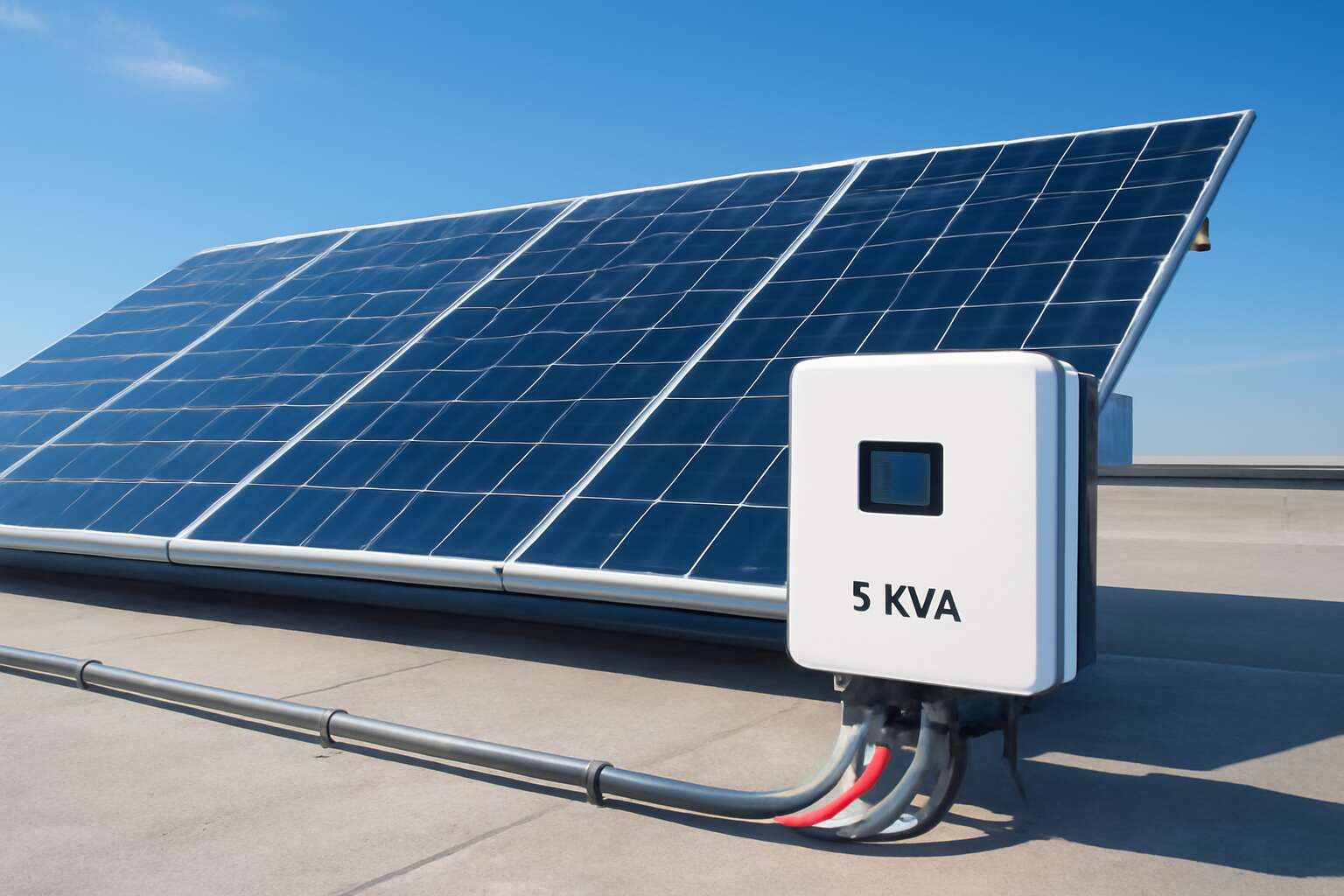 solar panel for 5kva inverter