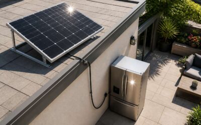 Discover the solar panel that can power a fridge