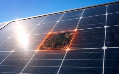 Solar panel hot spots cause efficiency loss; detect and fix them.